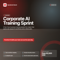 Corporate AI Training Sprint