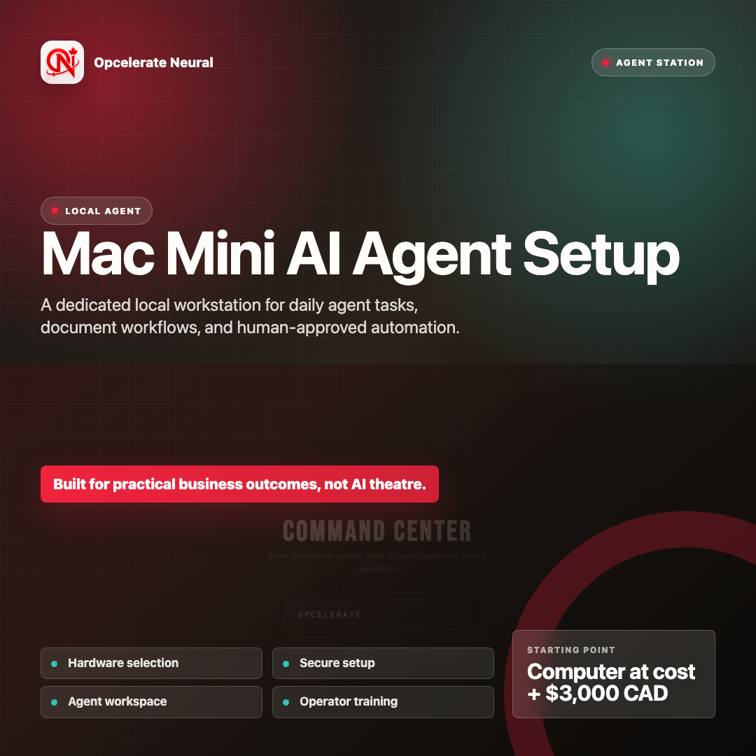 Mac Mini AI Agent Setup
