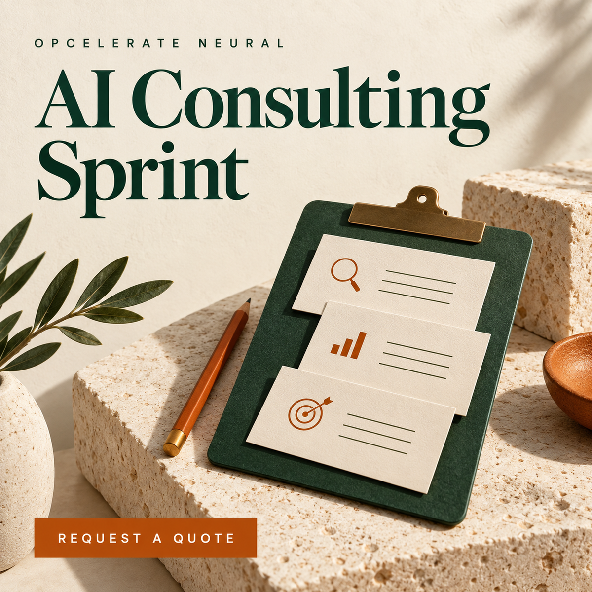 Opcelerate Neural AI Consulting Sprint product cover: request a quote