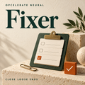 Opcelerate Neural Fixer product cover: close loose ends