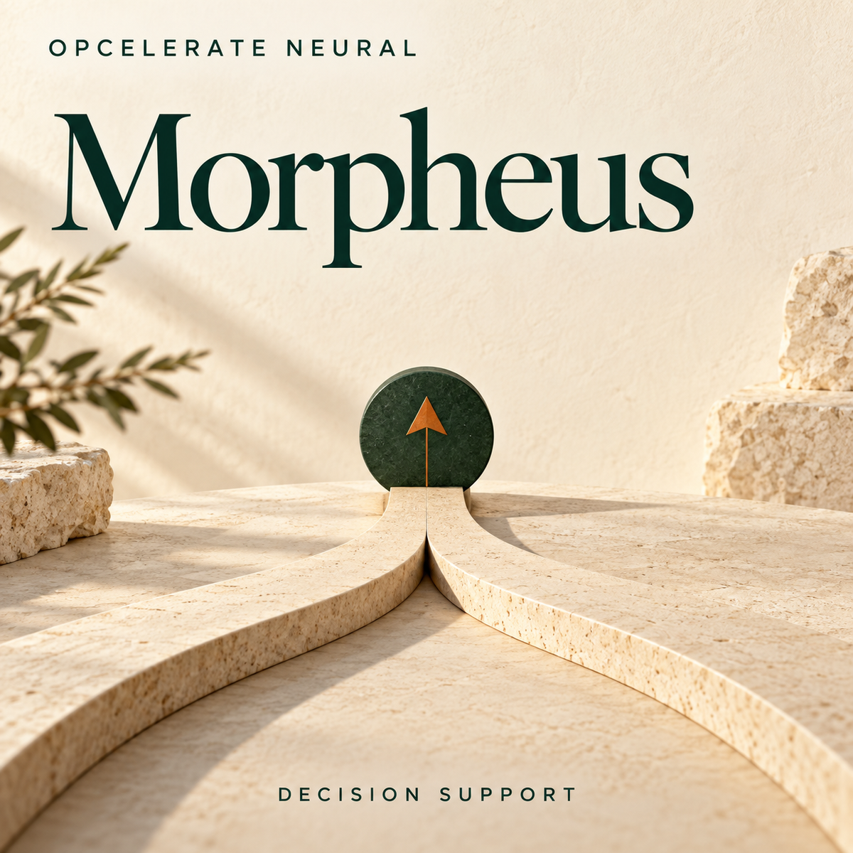 Opcelerate Neural Morpheus product cover: decision support