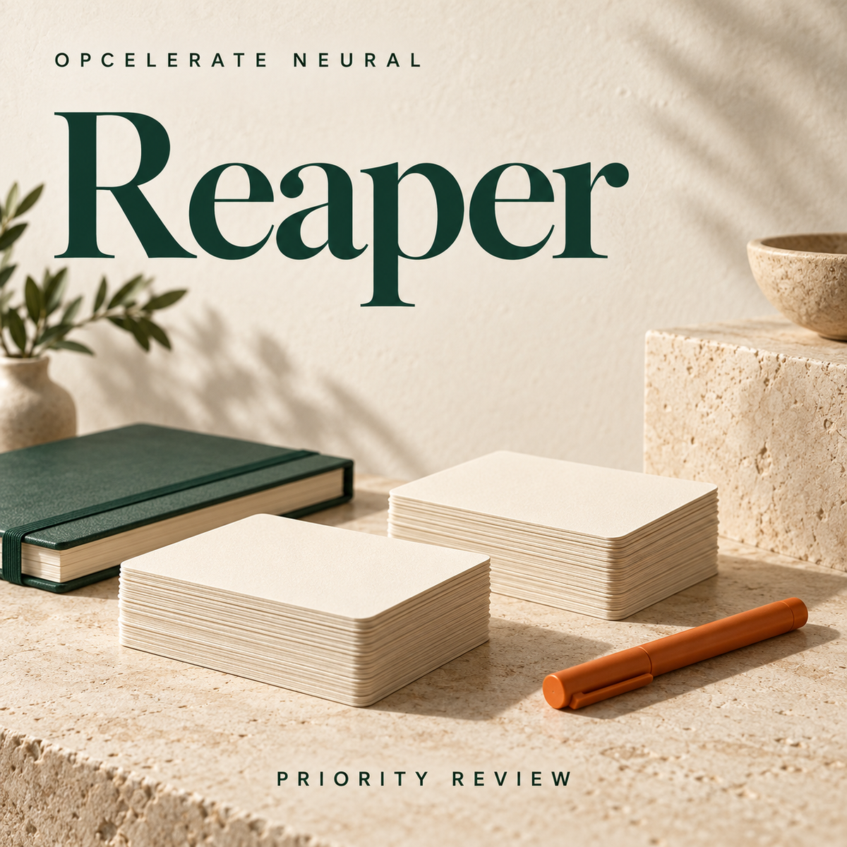 Opcelerate Neural Reaper product cover: priority review