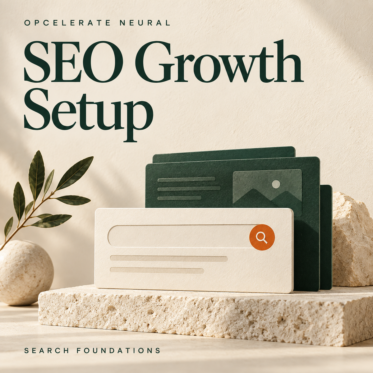 Opcelerate Neural SEO Growth Setup product cover: search foundations